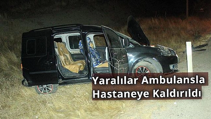  Trafik Kazasında 4 Kişi Yaralandı