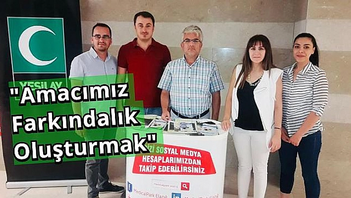 Yeşilay ve Sağlıkçılar, Halk Sağlığı Haftası Etkinliği Düzenledi