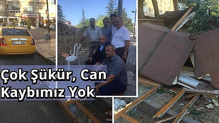  YIKILAN TAKSİ DURAĞI KULÜBESİ İÇİN BAŞKAN TORAMAN DEVREYE GİRDİ