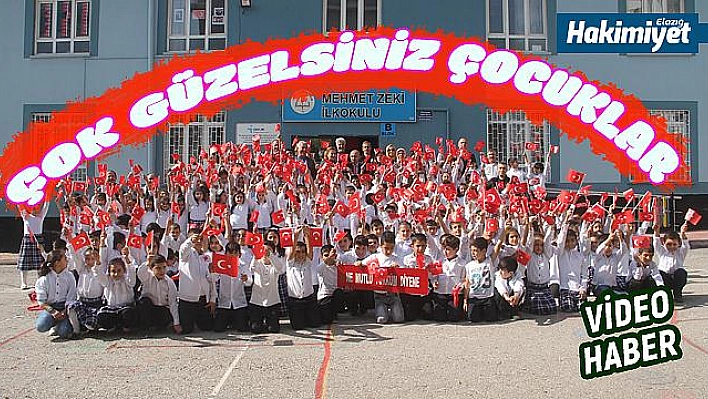 200 öğrenciden '29 Ekim' koreografisi