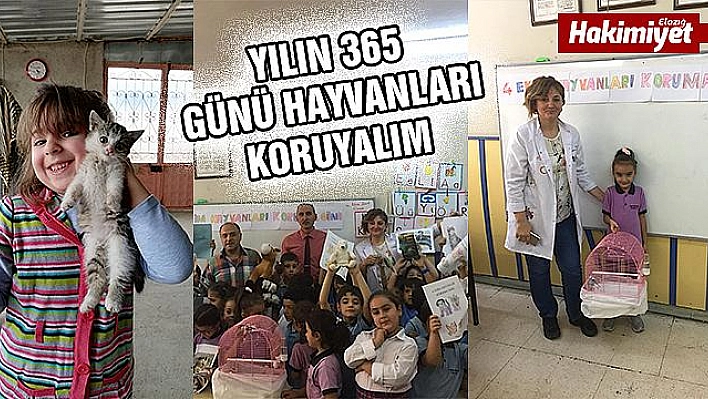 4 EKİM HAYVANLARI KORUMA GÜNÜ KAPSAMINDA ETKİNLİK DÜZENLENDİ