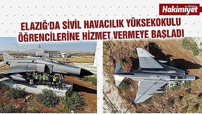 42 sene aktif görev yapan savaş uçağı, öğrencilere hizmet verecek