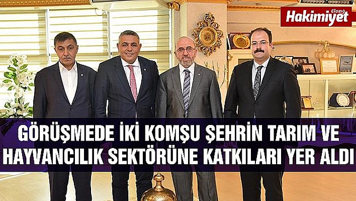 BAŞKAN DUMANDAĞ MALATYA TSO BAŞKANINI AĞIRLADI