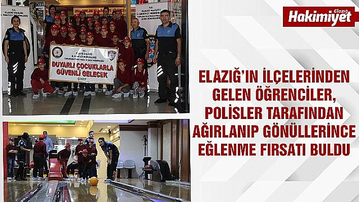 ÇOCUKLAR ILK DEFA BOWLING OYNADI