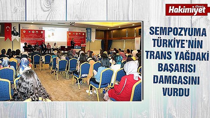 DSÖ ve FAO uluslararası sempozyumu Elazığ'da gerçekleşti