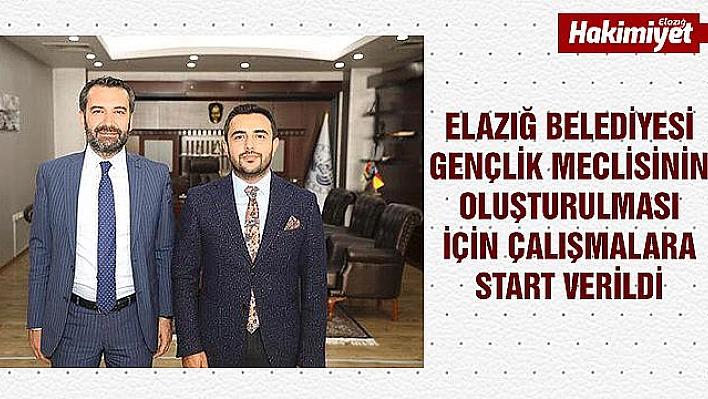 ELAZIĞ BELEDİYESİ GENÇLİK MECLİSİ KURULUYOR