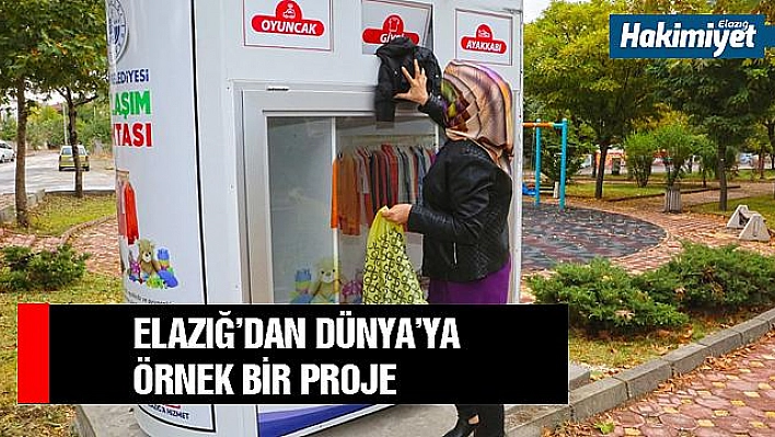 ELAZIĞ BELEDİYESİ PAYLAŞIM NOKTALARI HİZMETE GİRDİ