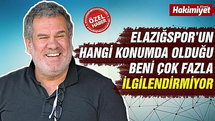 Eriş, hedeflerini Hakimiyet'e açıkladı!