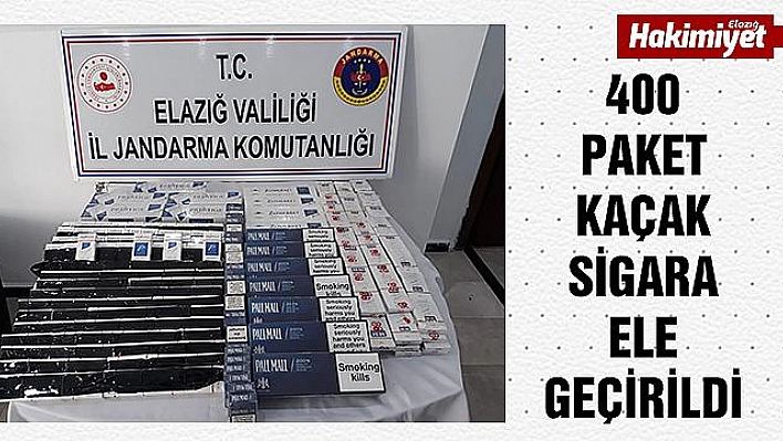 Jandarma ekipleri, tırlara zulanan kaçak sigaraları ele geçirdi