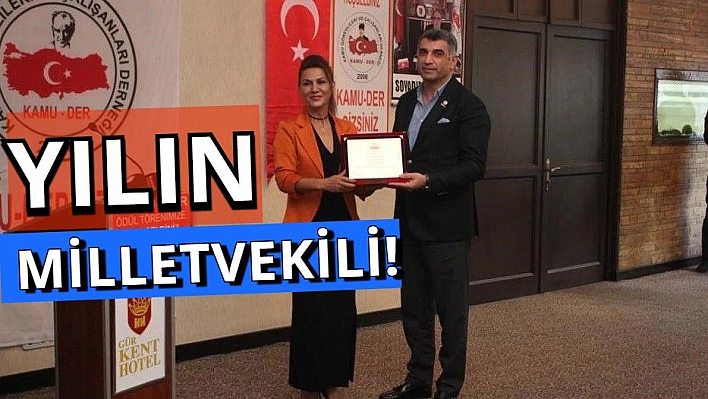 Kamu-Der'den Milletvekili Erol'a Ödül