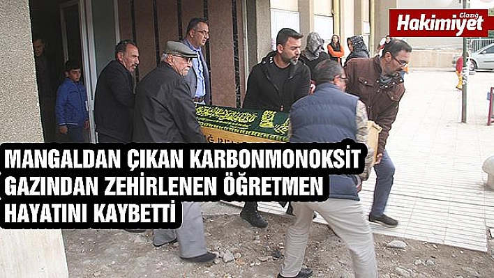 Karbonmonoksit gazından zehirlenen öğretmen hayatını kaybetti