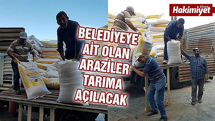 MECLİS KARARI İLE ARAZİLER TARIMA AÇILACAK