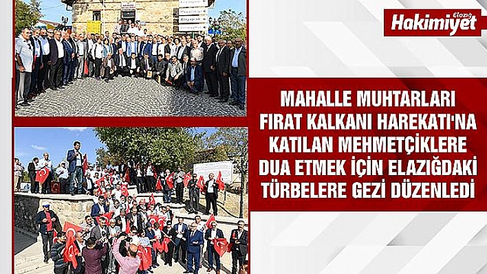 Muhtarlar asker selamı verdi Mehmetçikler için dua etti