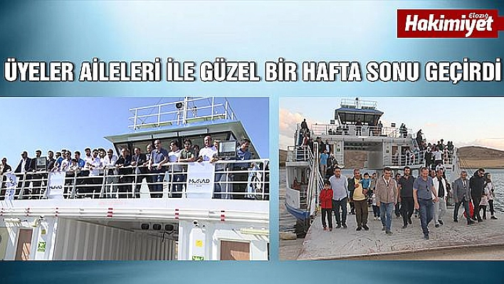 MÜSİAD ÜYELERİNE FERİBOT TURU DÜZENLEDİ