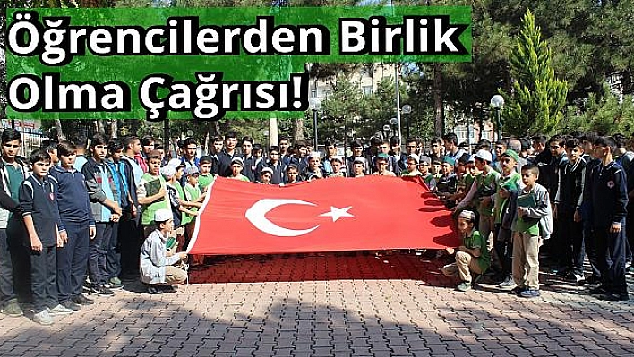 Öğrenciler 'Barış Pınarı Harekatına' Destek Verdi