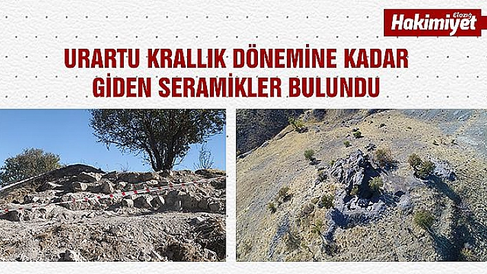 Resmi kazıda 2 bin 800 yıllık buluntulara ulaşıldı