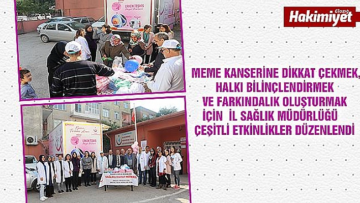 Sağlık Müdürlüğü Farkındalık Oluşturmak İçin Etkinlik Düzenledi