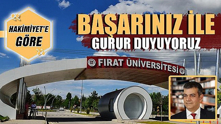 41. KONGREDE FIRAT ÜNİVERSİTESİNE  41 KERE MAŞALLAH