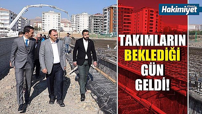 Doğukent Stadı çime kavuşuyor!