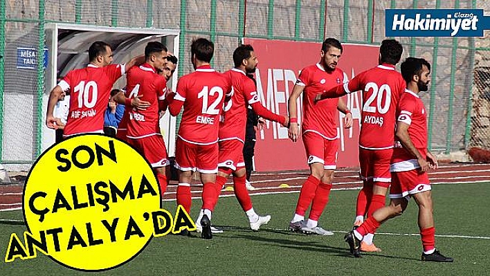 Elazığ Belediyespor yarın gidiyor