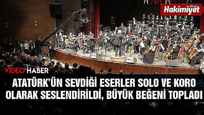 Elazığ'da Harput Senfonisi konseri ilgi gördü