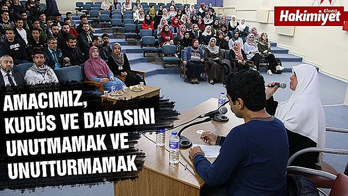 Elazığ'da 'Kudüs Bilgi' konferansı