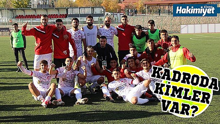 Etimesgut Belediyespor maçı kadrosu belli oldu                                            