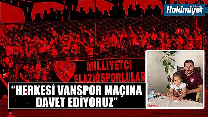 Milliyetçi Elazığsporlular'dan davet var