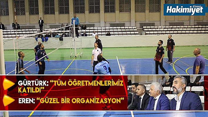 Öğretmenlerarası Voleybol Turnuvası başladı