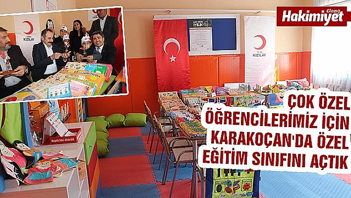 Özel çocuklar için sınıf hazırlandı