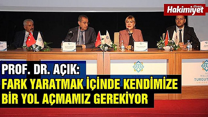 PROF.DR. YASEMİN AÇIK: 'YENİLİKÇİ OLMAMIZ GEREKİYOR'