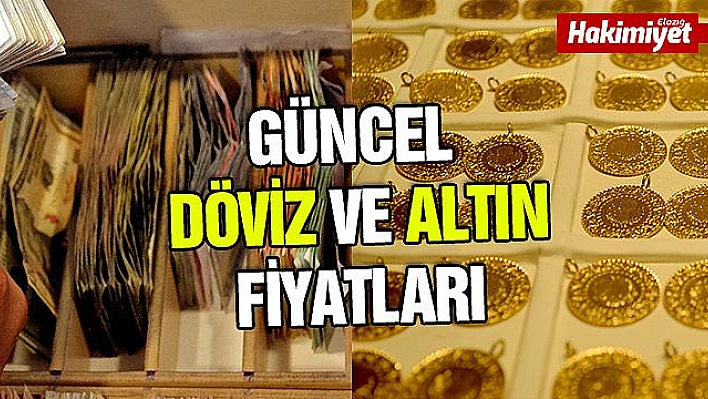 Serbest piyasada altın ve döviz fiyatları