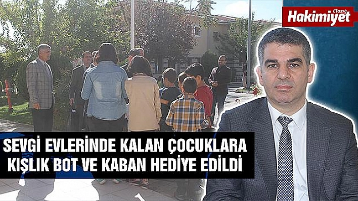 Sevgi evlerindeki çocuklar ziyaret edildi, hediyeler verildi