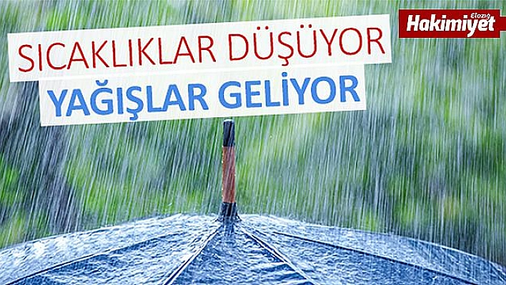 Yağışlar başlıyor mu?