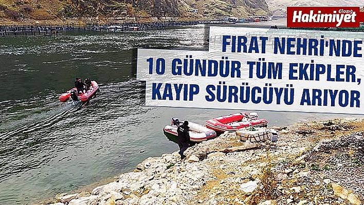 10 gündür tüm ekipler, kayıp sürücüyü arıyor