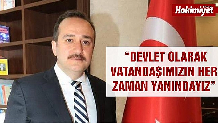 AĞAR: 'VATANDAŞIMIZIN YANINDAYIZ'