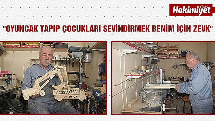 Ahşap oyuncaklar terapisi oldu