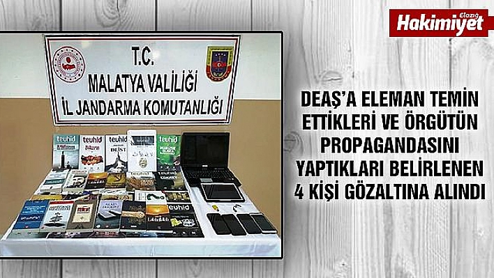 DEAŞ operasyonu: 4 gözaltı