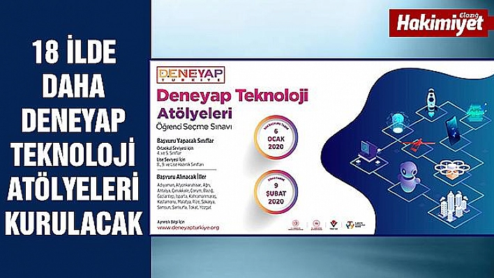 Deneyap Türkiye'nin dört bir yanına yayılıyor