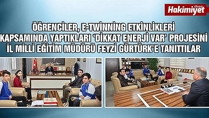 'Dikkat Enerji Var' projesi tanıtıldı  