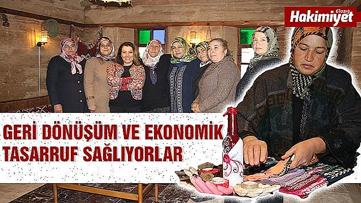 Doğa dostu merkezde 50 kadın üretime başladı