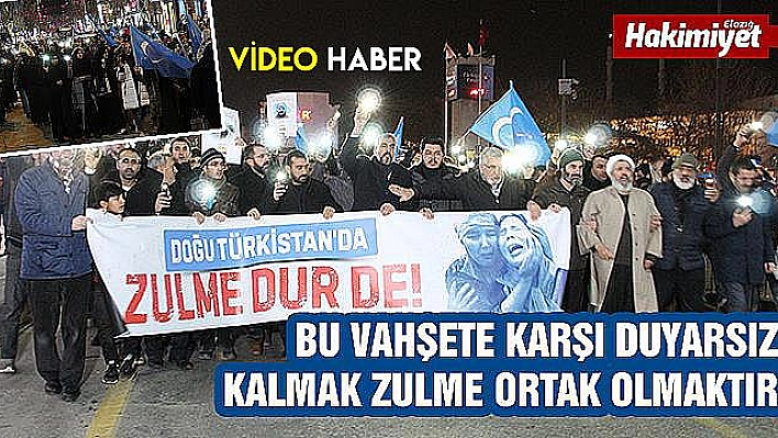 Elazığ'da Sessiz Çığlık yürüyüşü düzenlendi