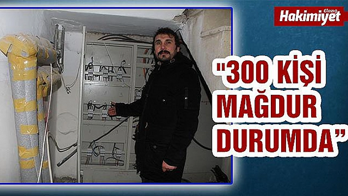 Elektrik nedeniyle Elazığ'da 30 aile mağdur oldu