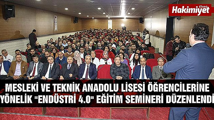 'Endüstri 4.0' eğitim semineri düzenlendi