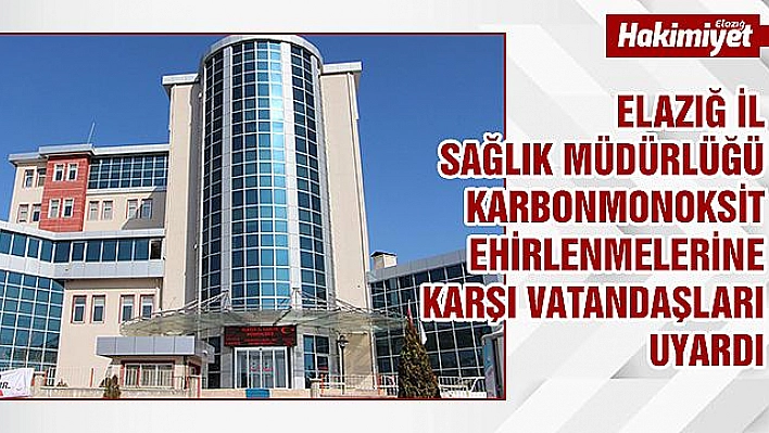 KARBONMONOKSİT ZEHİRLENMESİNE KARŞI VATANDAŞLAR UYARILDI