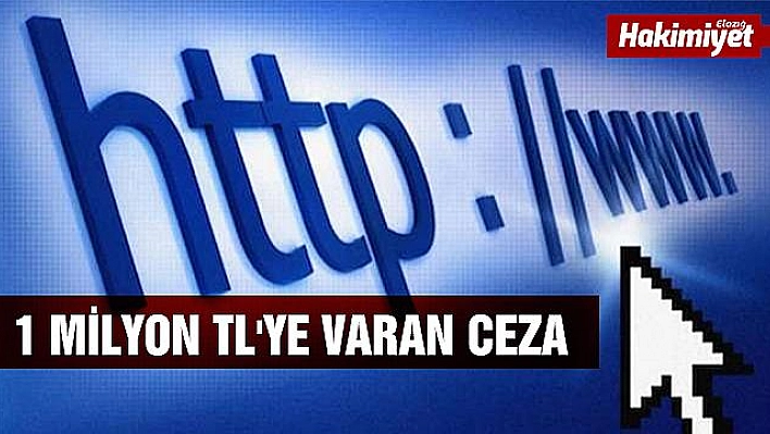 Kişisel verileri koruyamayan siteler yandı