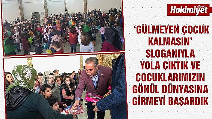 Madenli çocuklar gönüllerince eğlendi