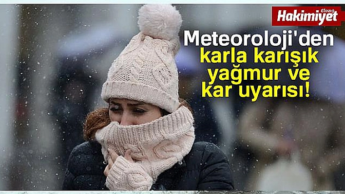 Meteoroloji 5 il için yağış uyarısını yeniledi