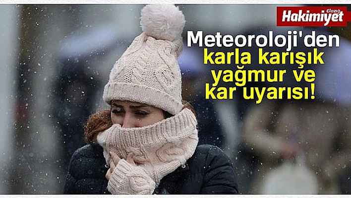 Meteorolojiden 5 il için yağış uyarısı