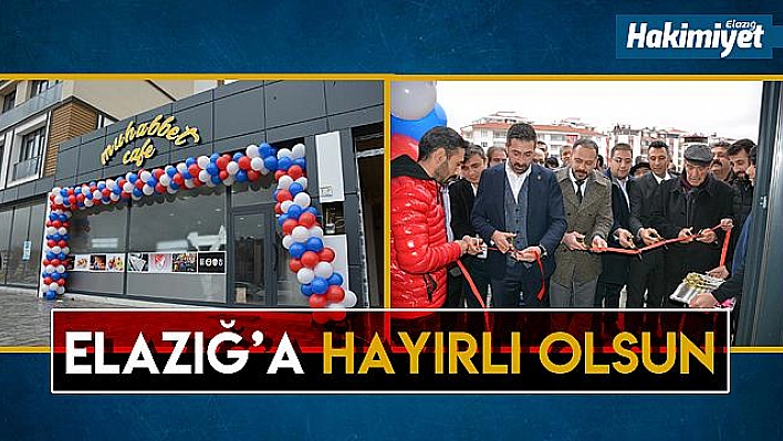 Muhabbet Cafe hizmete açıldı